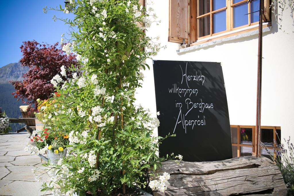 Berghaus Alpenroesli Hotel Klosters Kültér fotó